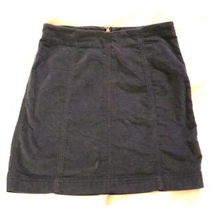 Free People Corduroy Mini Skirt size 4